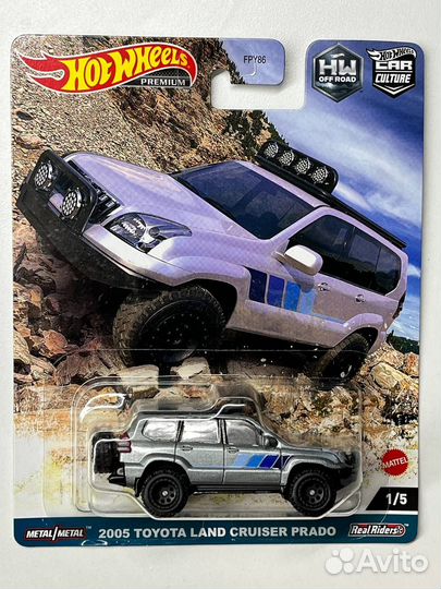 Hot Wheels Premium Toyota Land Cruiser Prado