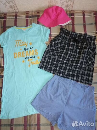 Вещи набором на девочку, 10-12 лет, р. 152-164