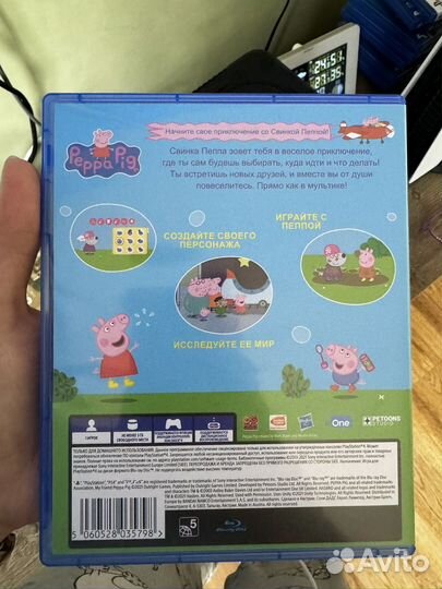 Свинка пеппа ps4
