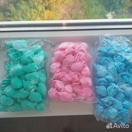 Розочки из фоамирана