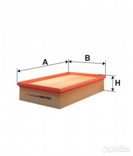 Filtron AP157/4 Фильтр воздушный VW group LCV