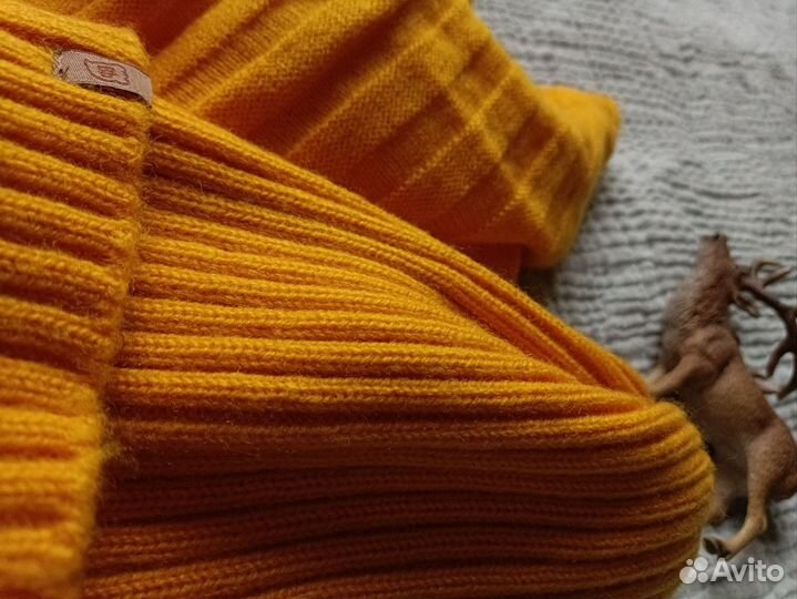 Шапка тыква и снуд горчица 51-55 bungly boo