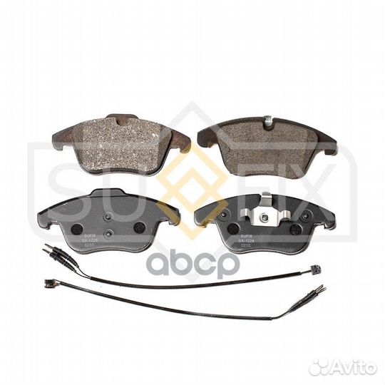 Дисковые тормозные колодки перед прав/лев S