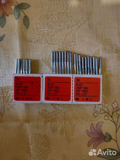 Иглы для швейных машин