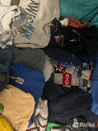 Детские вещи пакетом на мальчика 98 104