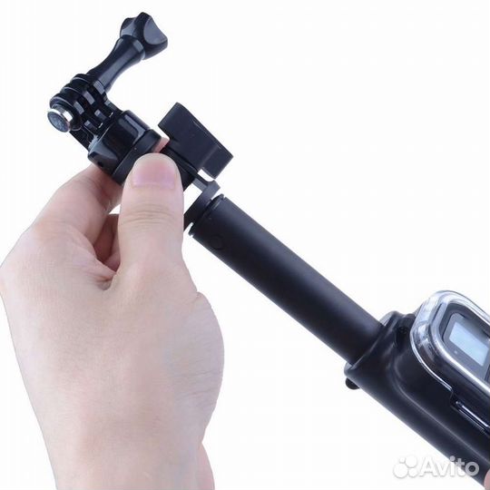 Монопод телескопический для GoPro с пультом Wi Fi
