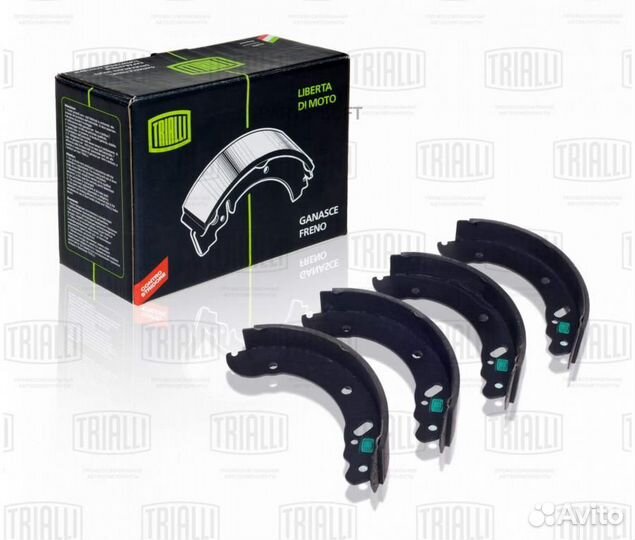 Trialli GF238 Колодки торм. для а/м газ 3302 бараб