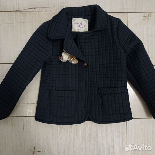 Куртка демисезонная для девочки 104 новая