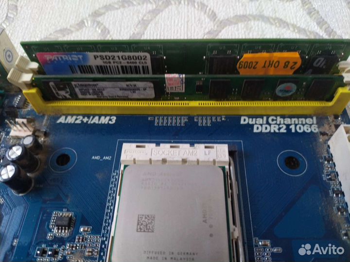 Материнская плата + процессор Athlon 2