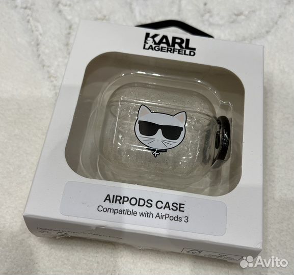 Новый оригинал Karl Lagerfeld Чехол для airpods 3