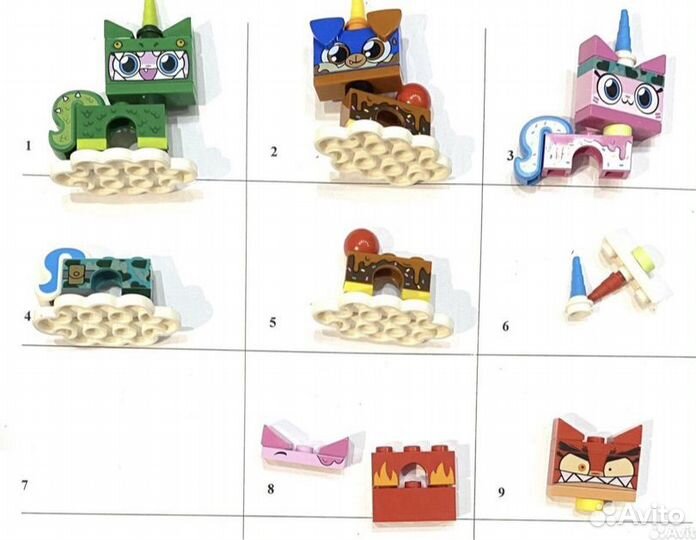Lego Harry Potter / The Simpsons / unikitty лоты