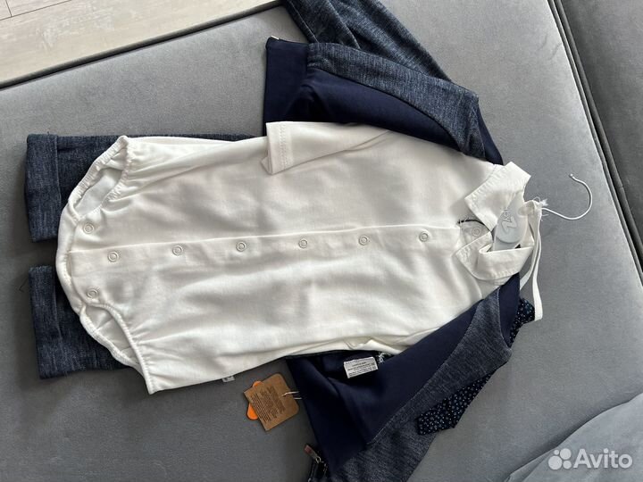 Новый костюм на мальчика 3 в 1, с галстуком