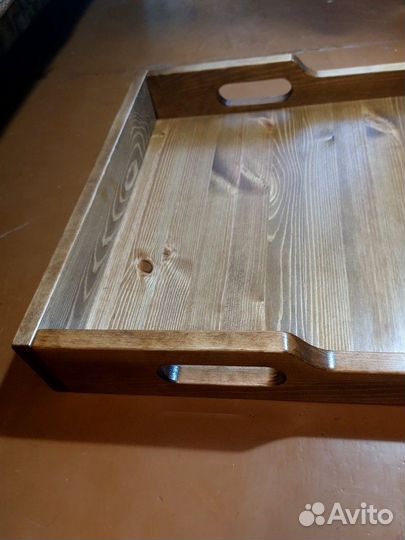 Поднос деревянный