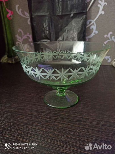 Хрусталь цветной, чешский