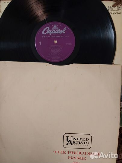 Далида, Пол Маккартни Дж.Эндрюс Винил с автографом