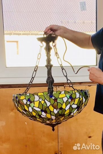 Люстра потолочная в стиле tiffani тиффани