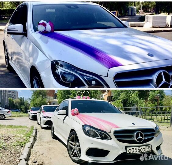 Украшения свадебной машины. Украшения на авто