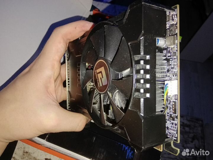 Видеокарта PowerColor rx550 2gb