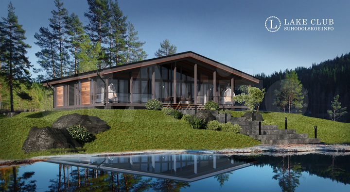 Коттедж 212 м² на участке 15,5 сот.