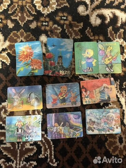 Переливающие календари СССР