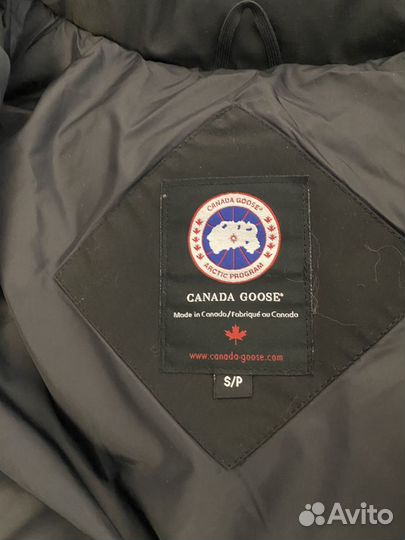 Пуховик зимний длинный женский Canada Goose