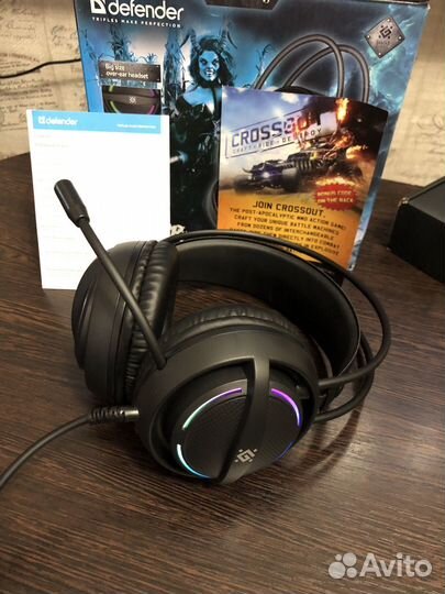 Игровые наушники с микрофоном