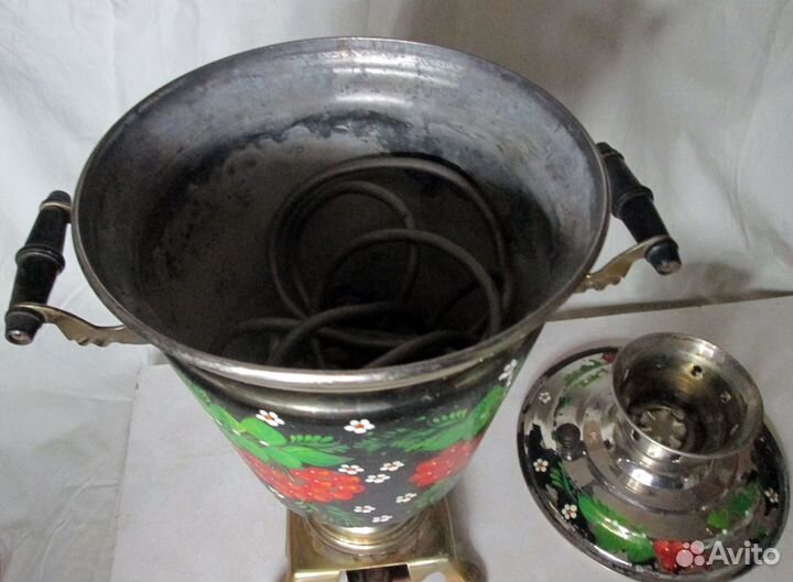 Самовар расписной электро в коллекцию в интерьер