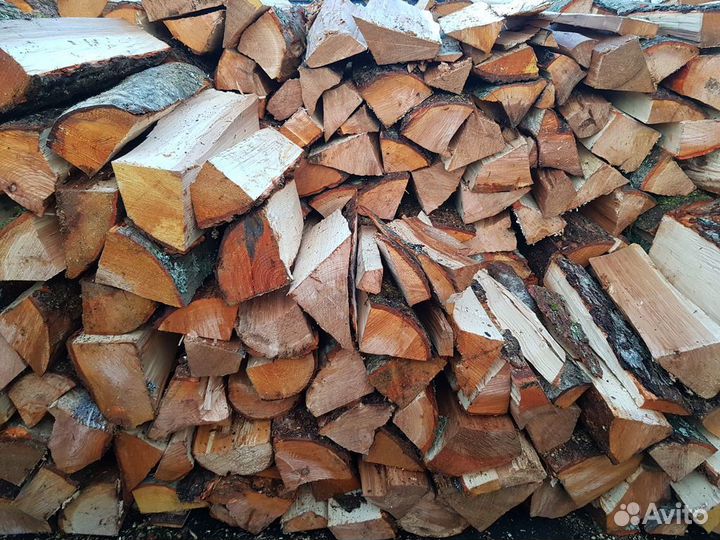 Дрова колотые ольха