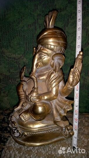 Индия бронза бог Ганеша Махараджа тантра
