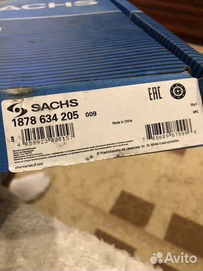 Диск сцепления sachs 1878 634 205, Vesta, NIva