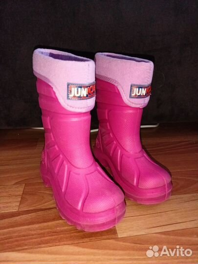 Сапоги пенка с чулком