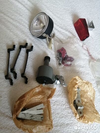 Комплект света для велосипеда СССР