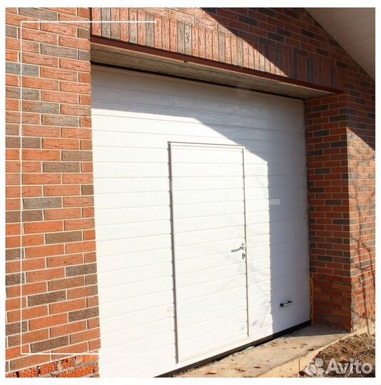 Гаражные секционные ворота