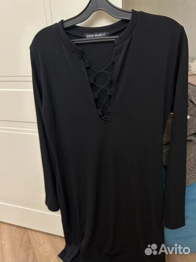 Платье черное 52 размер