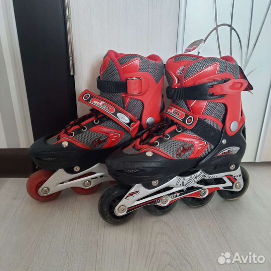 Роликовые коньки детские раздвижные