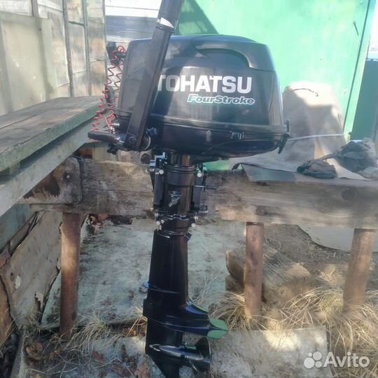Лодочный мотор Тохатсу 5 л с 4 - тактный