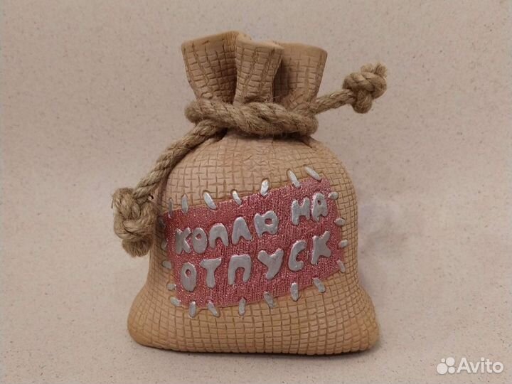 Копилка из глины