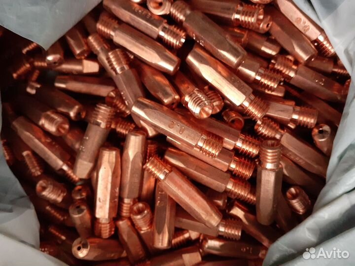 Медный наконечник на М8 kemppi 1.2 и 1.6
