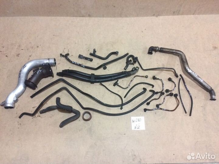 Трубки и патрубки Mercedes W210