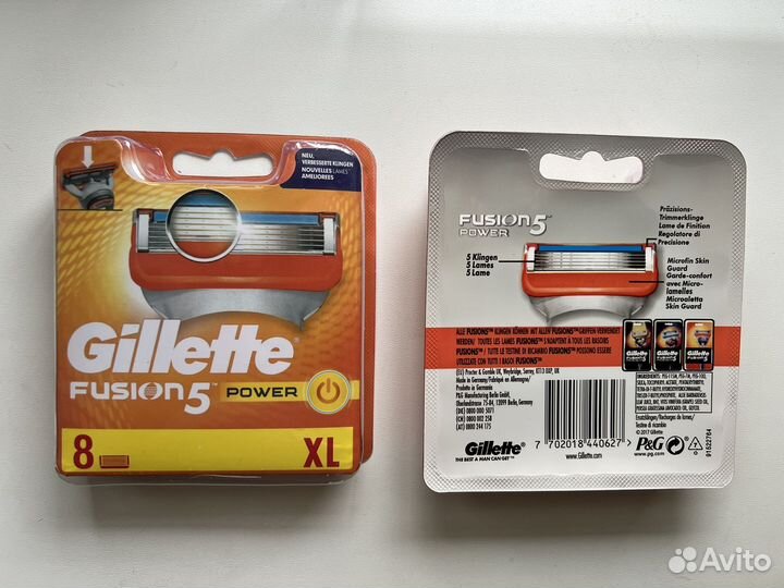 Кассеты Gillette Fusion 5 Power