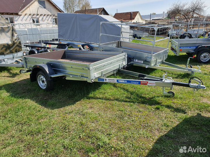 Прицеп модульный 3в1 исполнение бортовой 2.5х1.5м