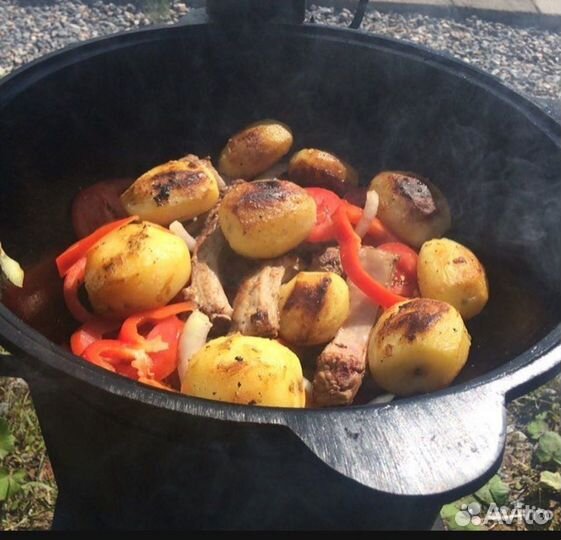 Казан чугунный 4,5л.,6л