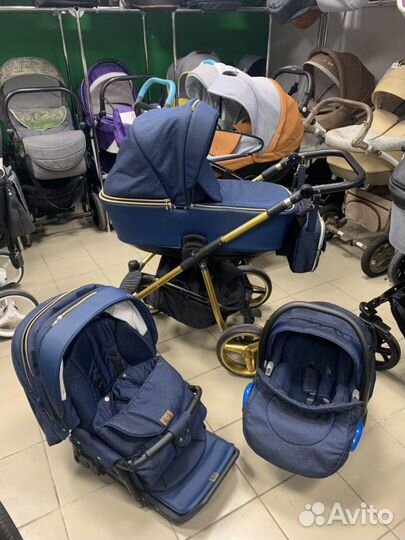 Коляска Adamex reggio 3 в 1