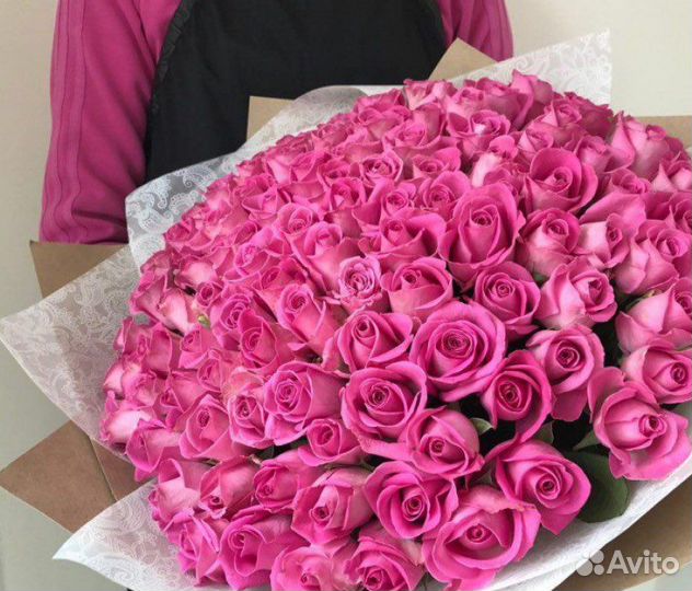 Крупные розы. Букеты. Доставка цветов