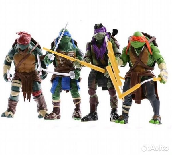 Набор фигурок Turtles 