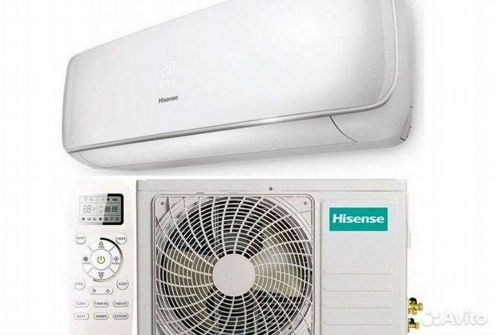 Сплит система с установкой