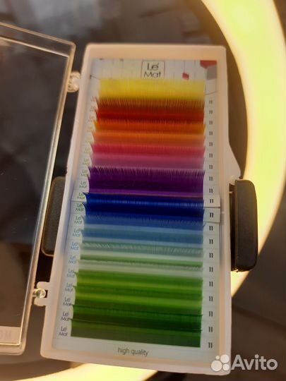 Цветные ресницы для наращивания