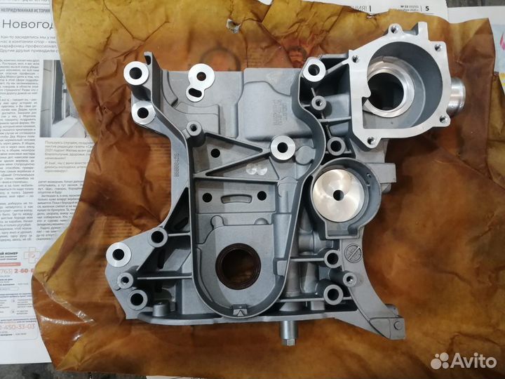 Масляный насос на opel astra j