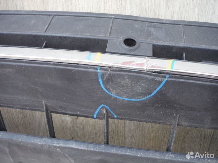 Юбка переднего бампера Volkswagen Touareg 3 2020