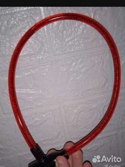 Замок на велосипед и самокат новый (35 и 60см)